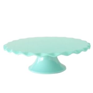 Susie Cakes Cake Stand Top Only 10" Scalloped Susie Blue